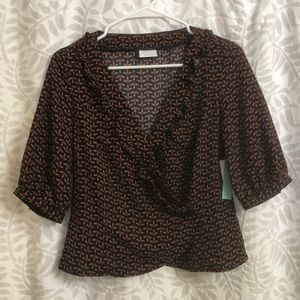 Abound Top with Buttons